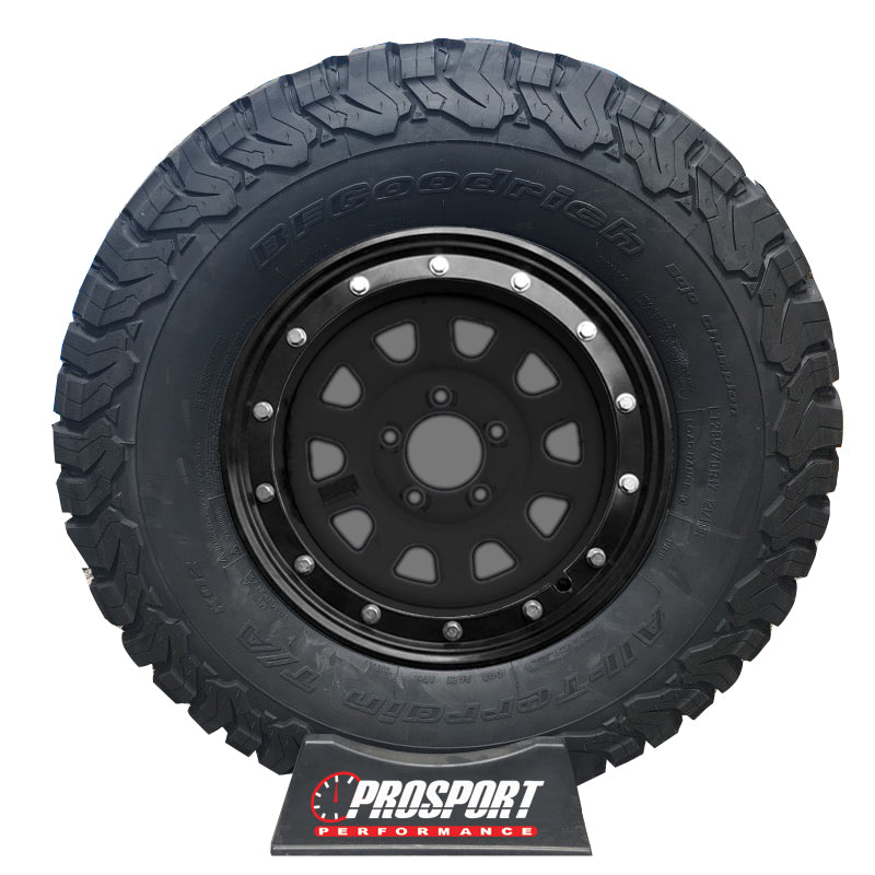 Simulated bead lock hubcap rings