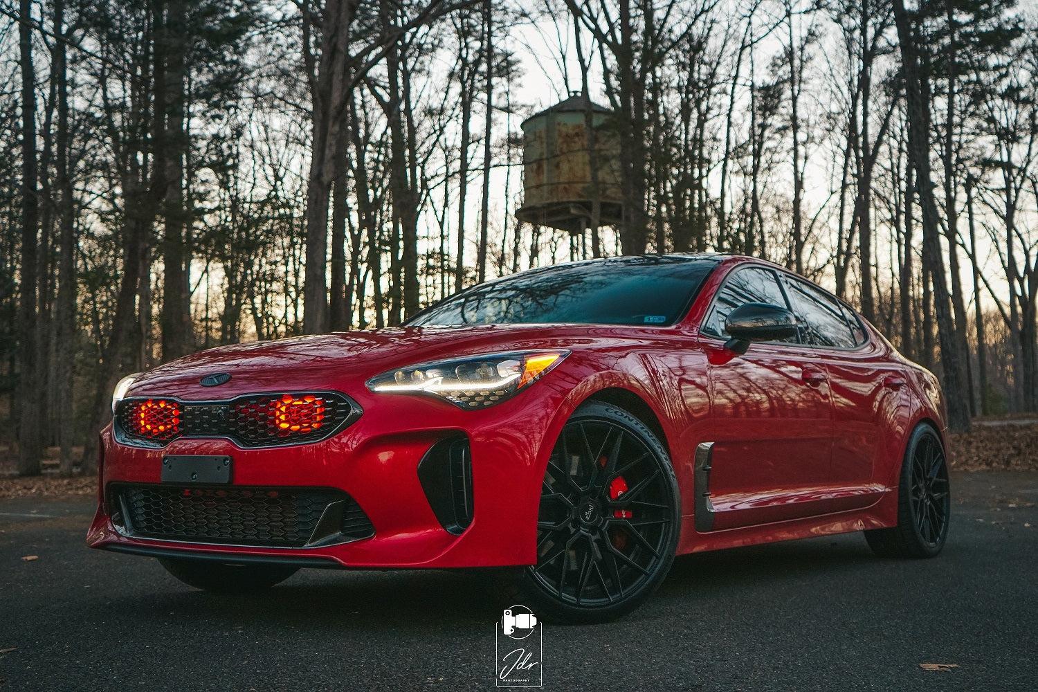 2017-2023 Kia Stinger 3.3T/2.0T/2.5T Dual BIG MOUTH "LIT KIT" Ram Air Intake Snorkels-thumbmail-22