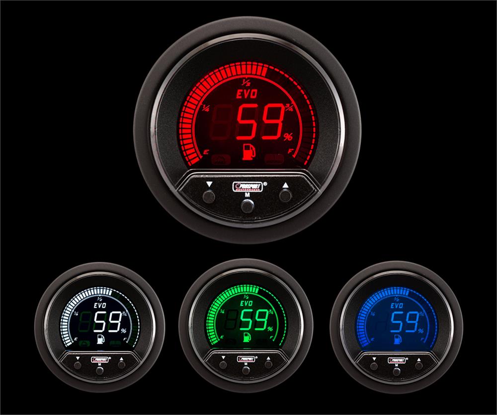 Prosport 2-1/16" Premium Evo Electrical Fuel Level Gauge
