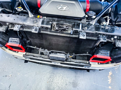 2017+ Genesis G80 3.3T Sport Dual BIG MOUTH Ram Air Intake Snorkels | Velossa Tech Design