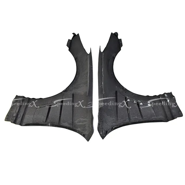 SpeedingX 2010-16 Hyundai Genesis Coupe Honey Comb Carbon Fiber Front Fenders-thumbmail-4