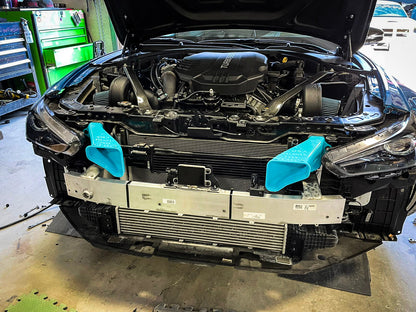 2017-2021 Genesis G70 3.3T Dual BIG MOUTH Ram Air Intake Snorkels