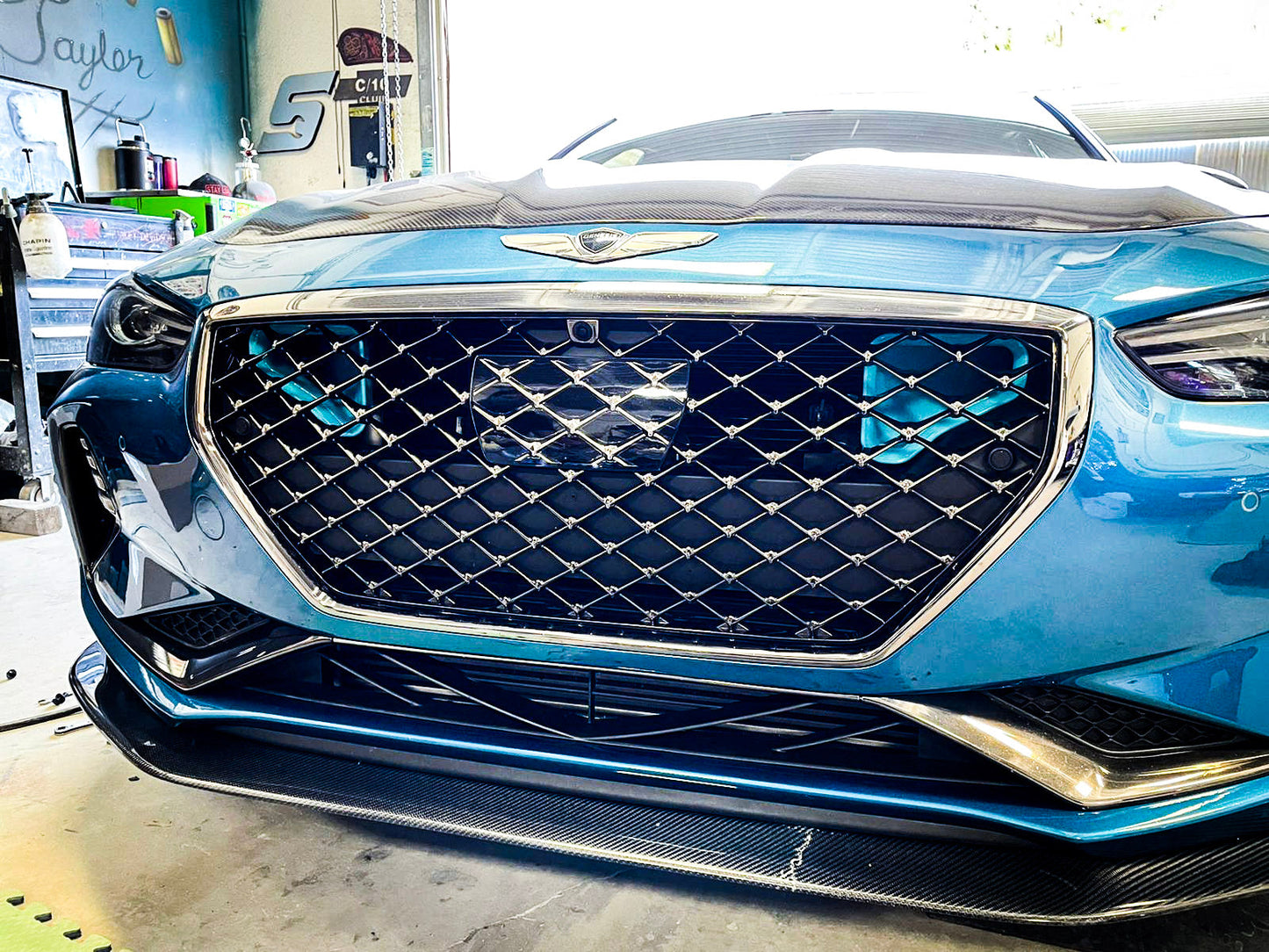 2017-2021 Genesis G70 3.3T Dual BIG MOUTH Ram Air Intake Snorkels