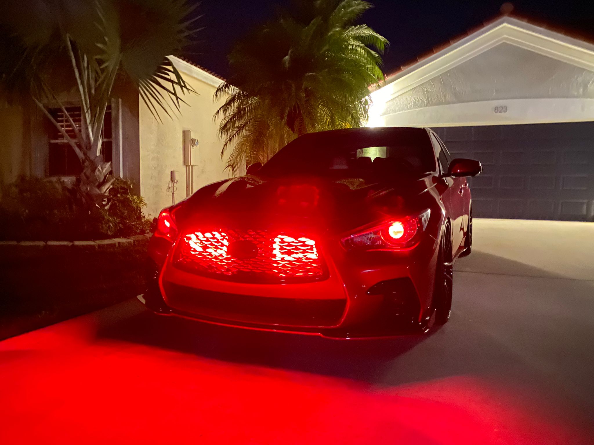 2016-2020+ Infiniti Q50 RedSport BIG MOUTH "LIT KIT" Ram Air Intake Snorkels| Velossa Tech Design