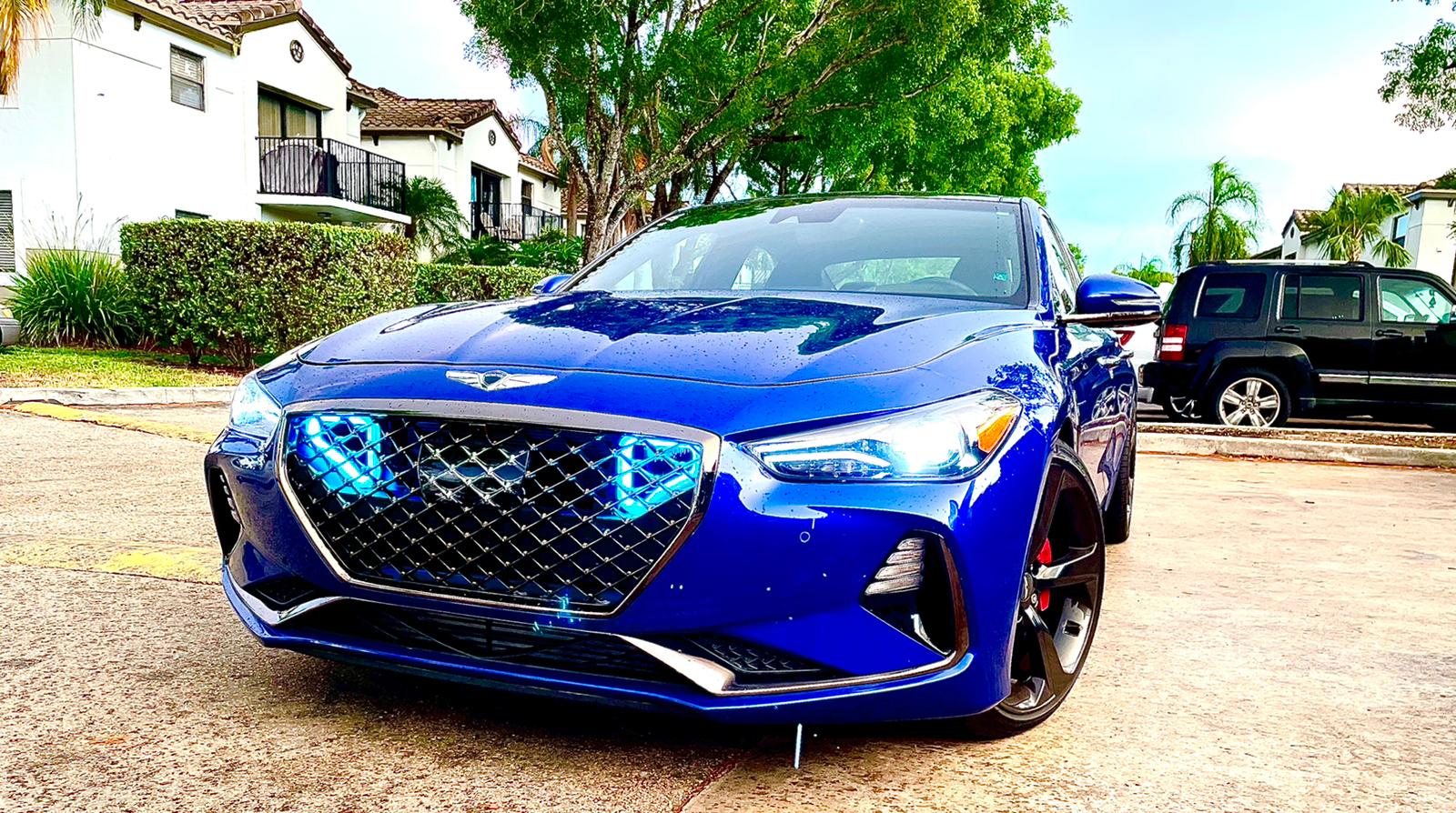 2017+ Genesis G70 BIG MOUTH "LIT KIT" | LIT Flares and Controller Only | Velossa Tech Design