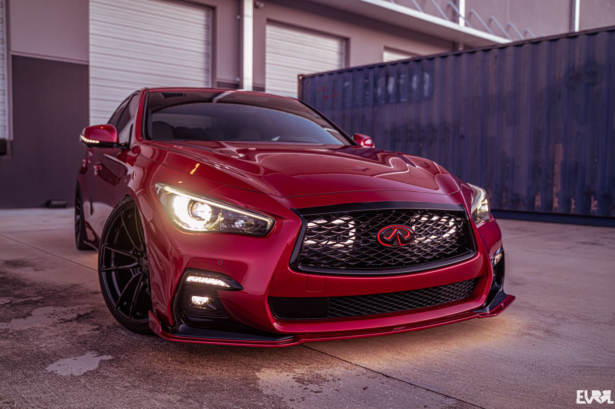 2016-2020+ Infiniti Q50 RedSport BIG MOUTH "LIT KIT" Ram Air Intake Snorkels| Velossa Tech Design
