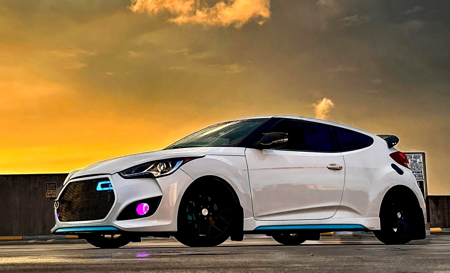 2013-2017 Hyundai Veloster Turbo BIG MOUTH "LIT KIT" Ram Air Intake Snorkel-thumbmail-17