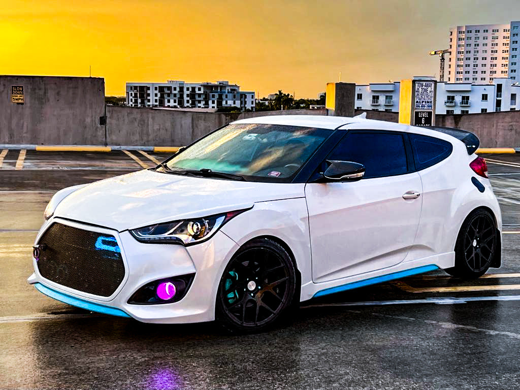 2013-2017 Hyundai Veloster Turbo BIG MOUTH "LIT KIT" Ram Air Intake Snorkel-thumbmail-15
