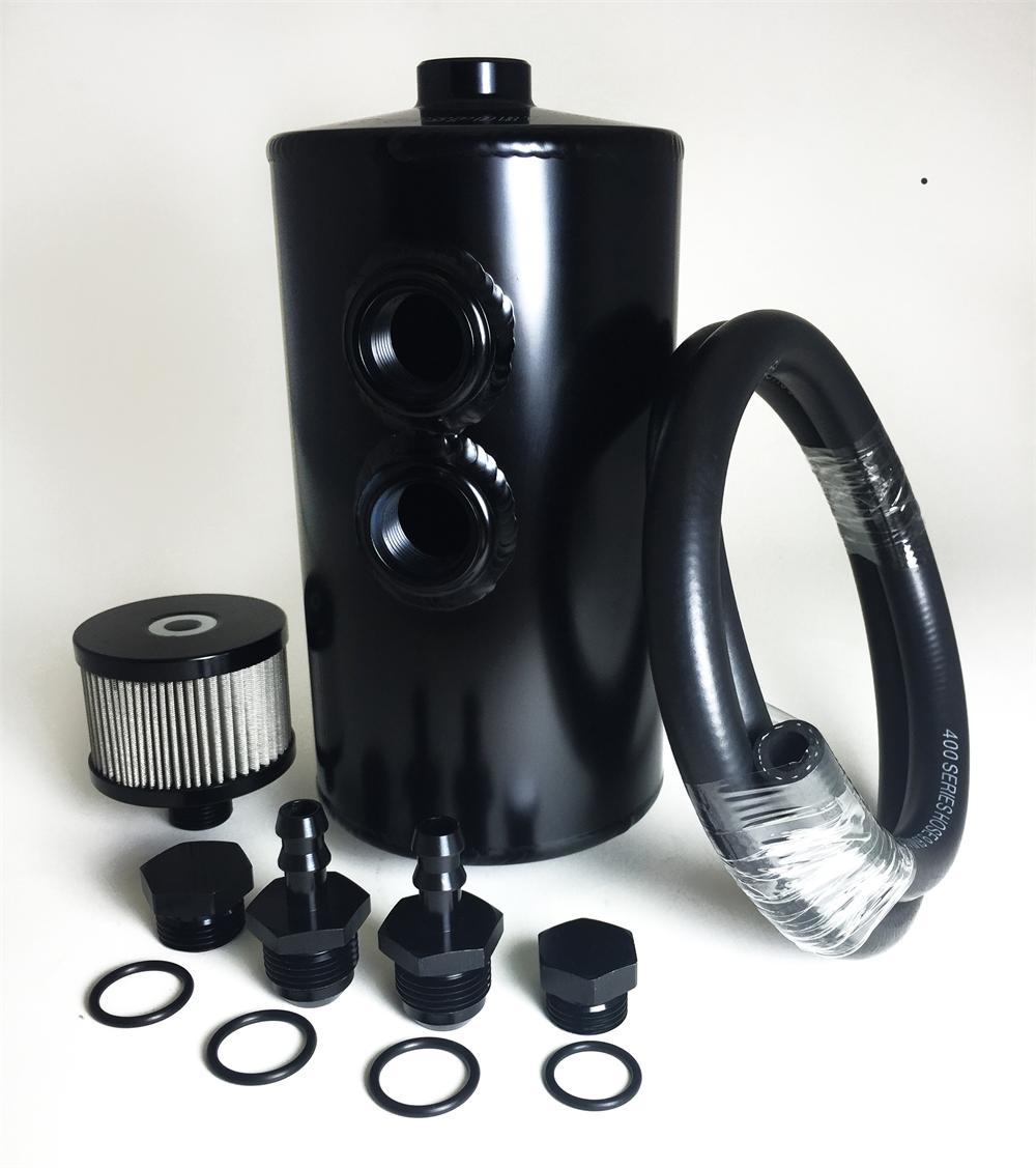 Prosport catch can, oil catch can, black catch can, billiet catch can