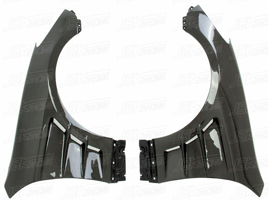 JSK Racing 2010-16 Hyundai Genesis Coupe Carbon Fiber Front Fenders