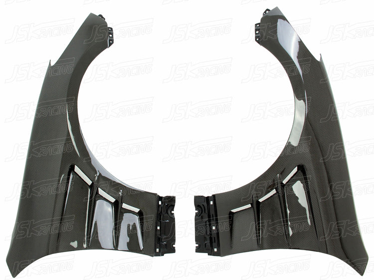 JSK Racing 2010-16 Hyundai Genesis Coupe Carbon Fiber Front Fenders-thumbmail-1