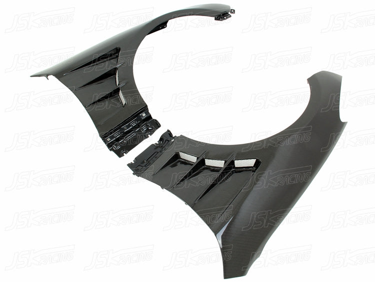 JSK Racing 2010-16 Hyundai Genesis Coupe Carbon Fiber Front Fenders-thumbmail-2