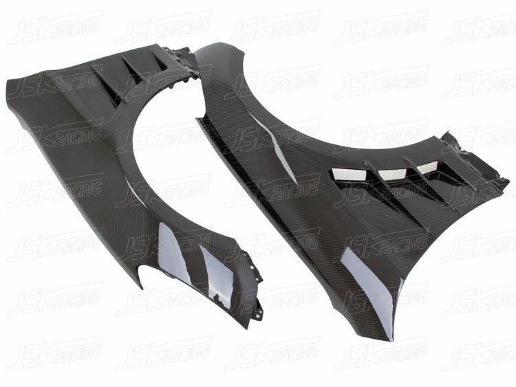 JSK Racing 2010-16 Hyundai Genesis Coupe Carbon Fiber Front Fenders-thumbmail-3