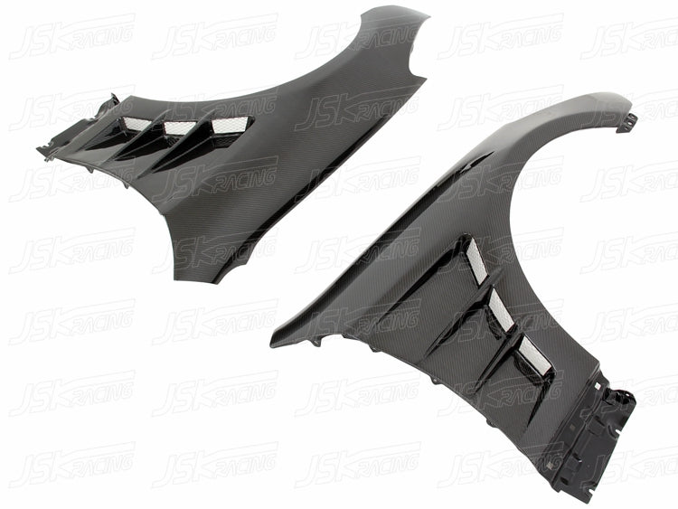 JSK Racing 2010-16 Hyundai Genesis Coupe Carbon Fiber Front Fenders-thumbmail-5