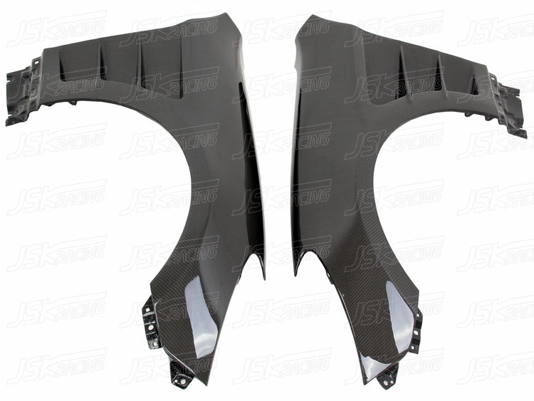 JSK Racing 2010-16 Hyundai Genesis Coupe Carbon Fiber Front Fenders-thumbmail-6