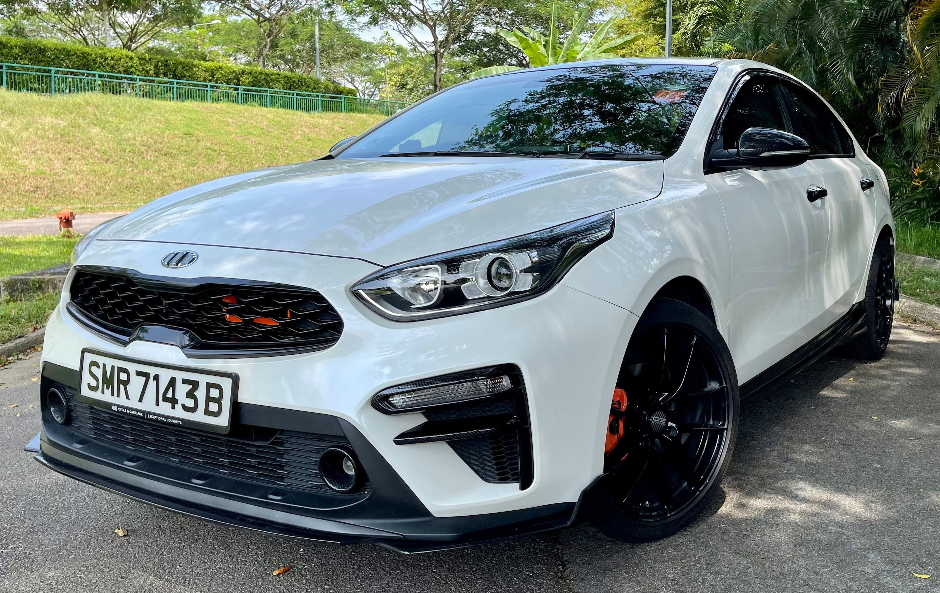 2020+ Kia Forte GT/EX/LXS BIG MOUTH Ram Air Intake Snorkel | Velossa Tech Design