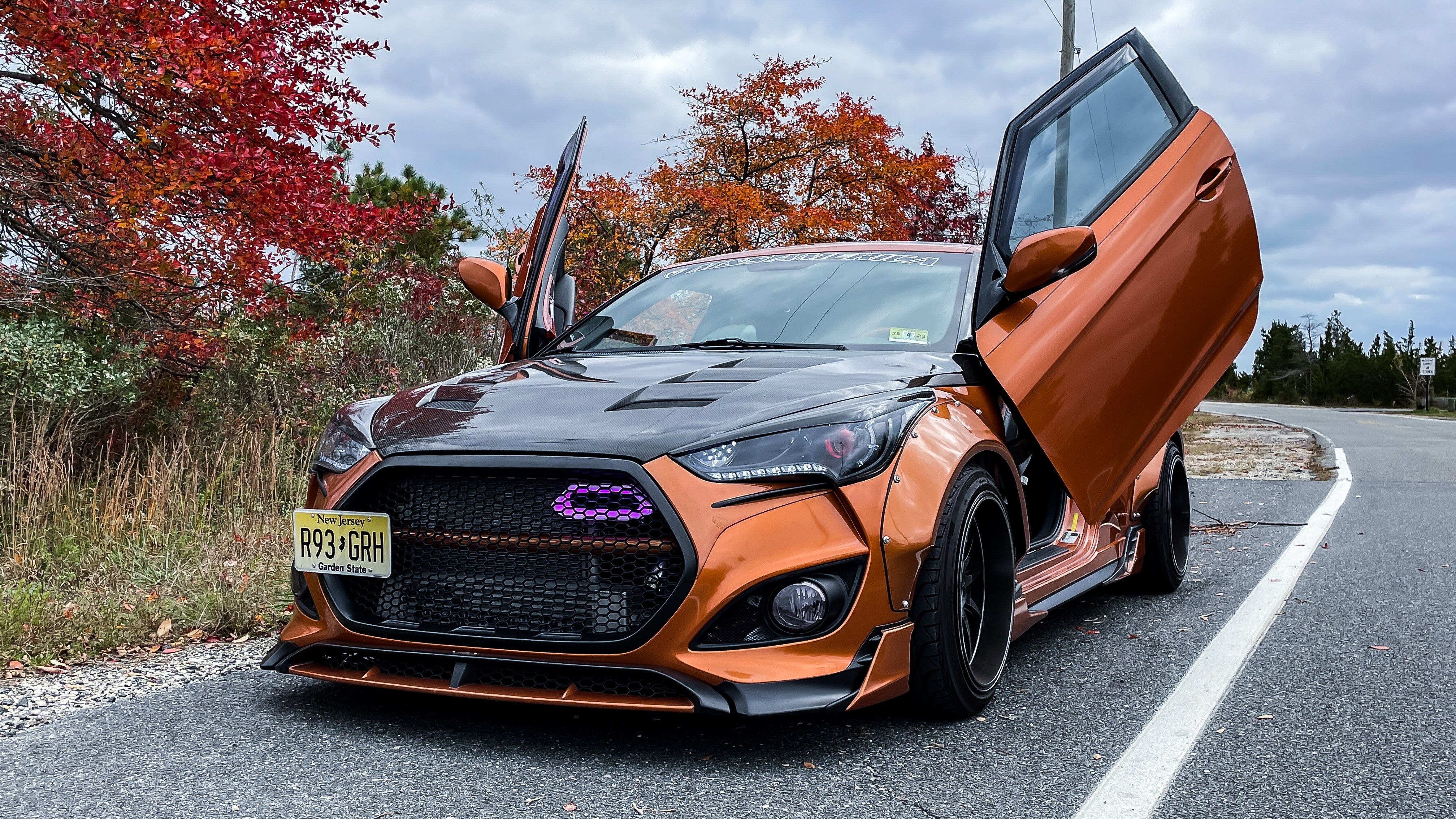 2013-2017 Hyundai Veloster Turbo BIG MOUTH "LIT KIT" Ram Air Intake Snorkel-thumbmail-22