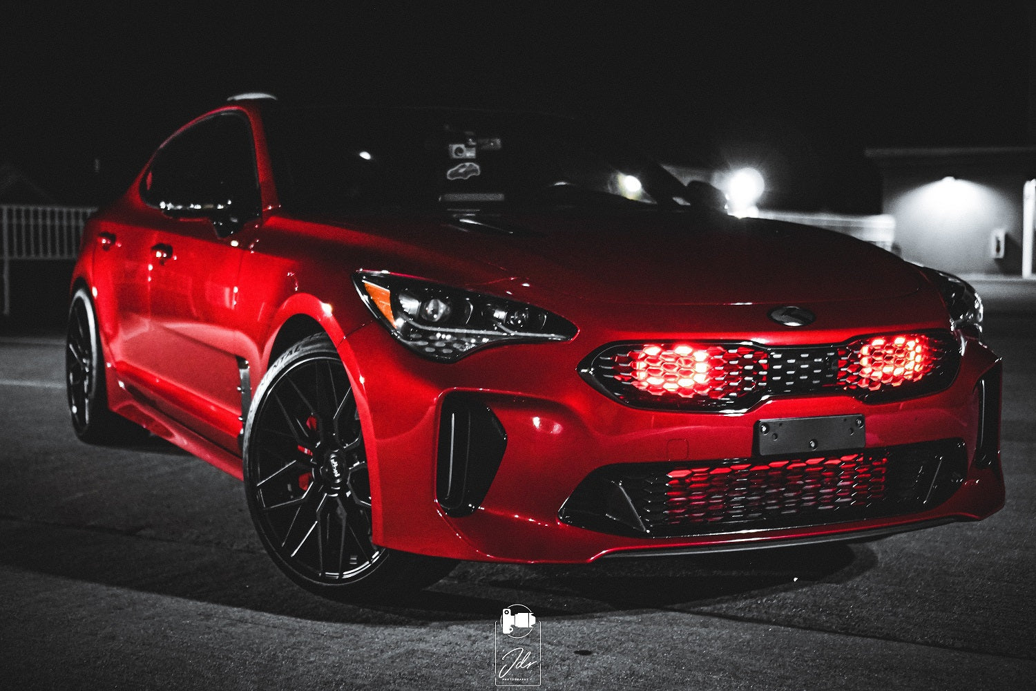 2017-2023 Kia Stinger 3.3T/2.0T/2.5T Dual BIG MOUTH "LIT KIT" Ram Air Intake Snorkels-thumbmail-23