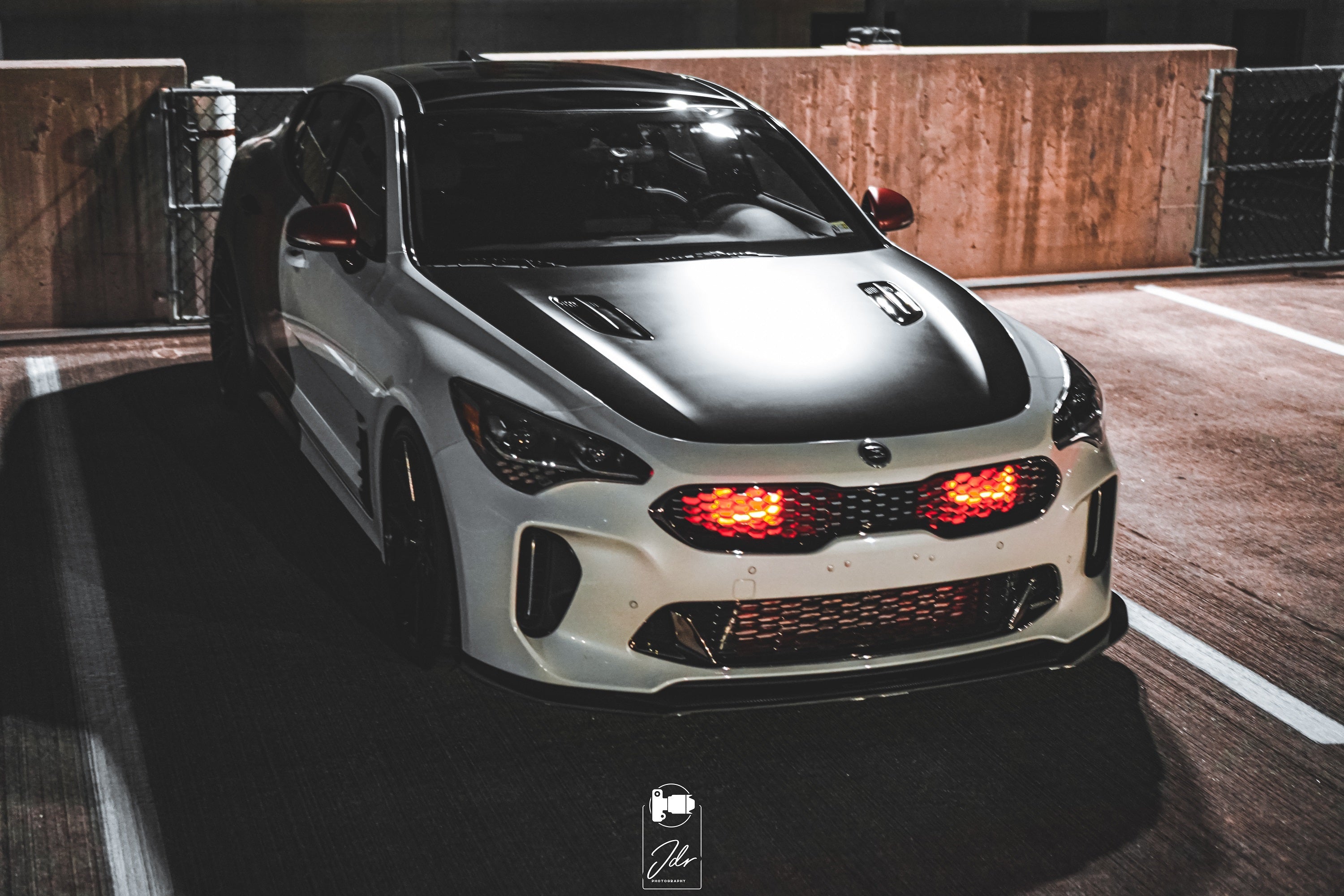 2017-2023 Kia Stinger 3.3T/2.0T/2.5T Dual BIG MOUTH "LIT KIT" Ram Air Intake Snorkels-thumbmail-24