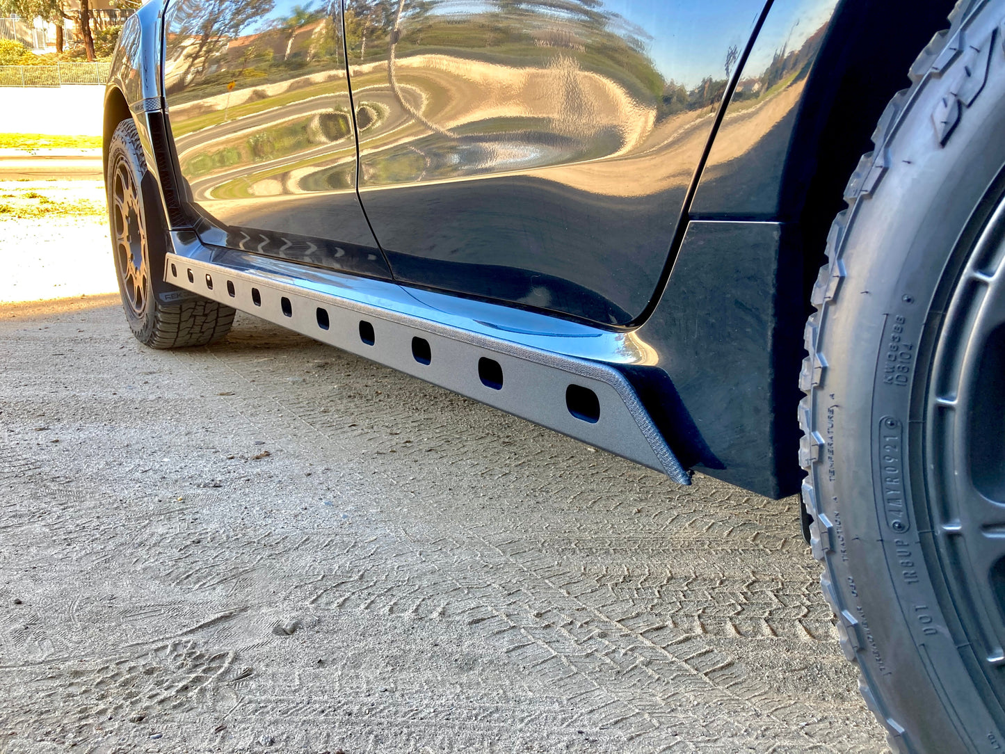 Rally Innovations 2015-2021 Subaru WRX STI Rocker Panel Guards [SU-VAA ...