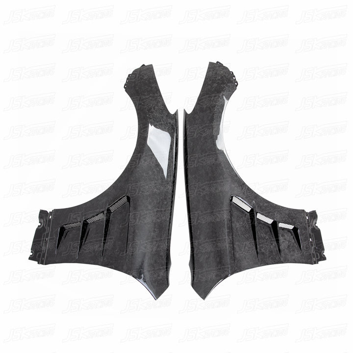 JSK Racing 2010-16 Hyundai Genesis Coupe Forged Carbon Fiber Front Fenders-thumbmail-2