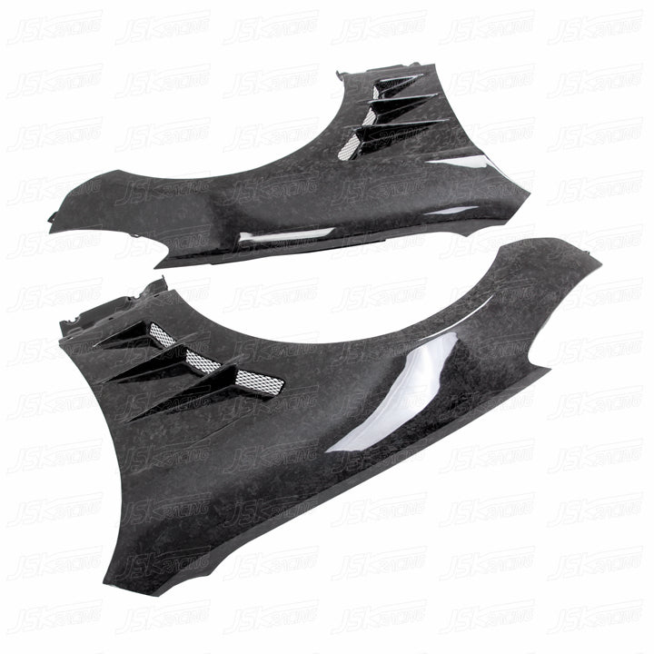 JSK Racing 2010-16 Hyundai Genesis Coupe Forged Carbon Fiber Front Fenders