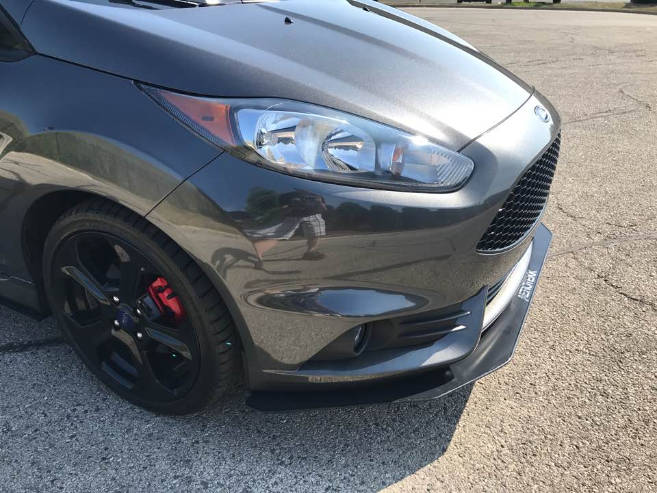 Aerotekk Front Street Splitter for 14-19 Ford Fiesta ST-thumbmail-1