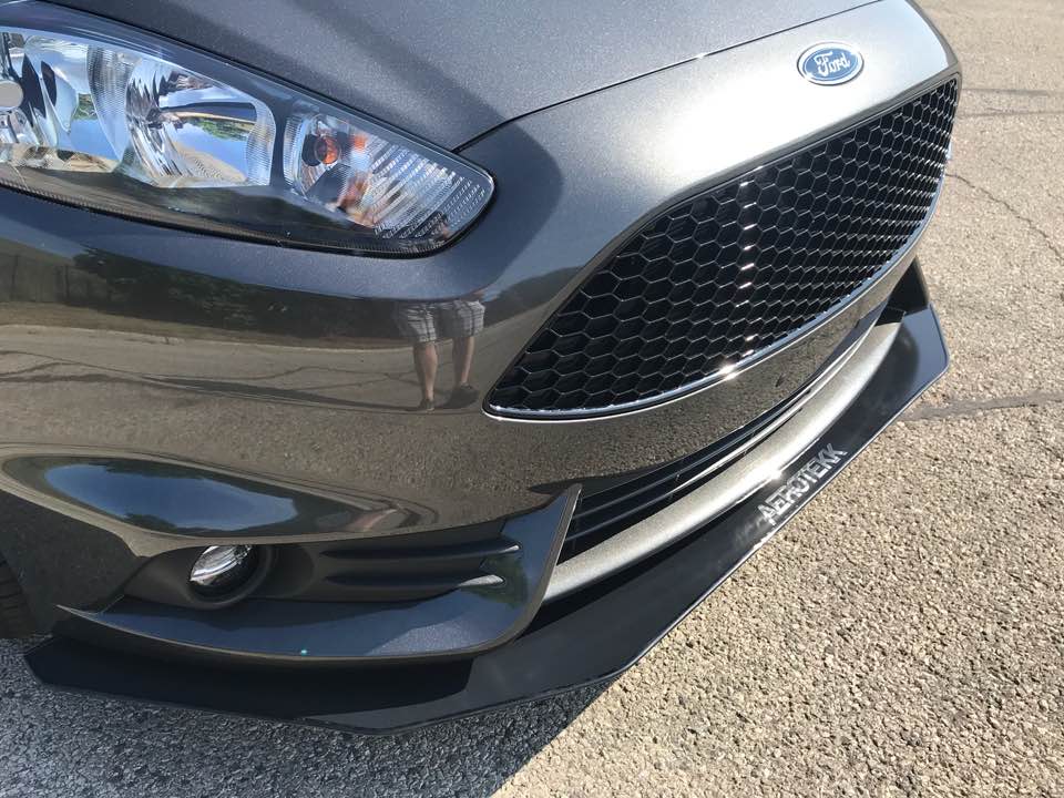 Aerotekk Front Street Splitter for 14-19 Ford Fiesta ST-thumbmail-2