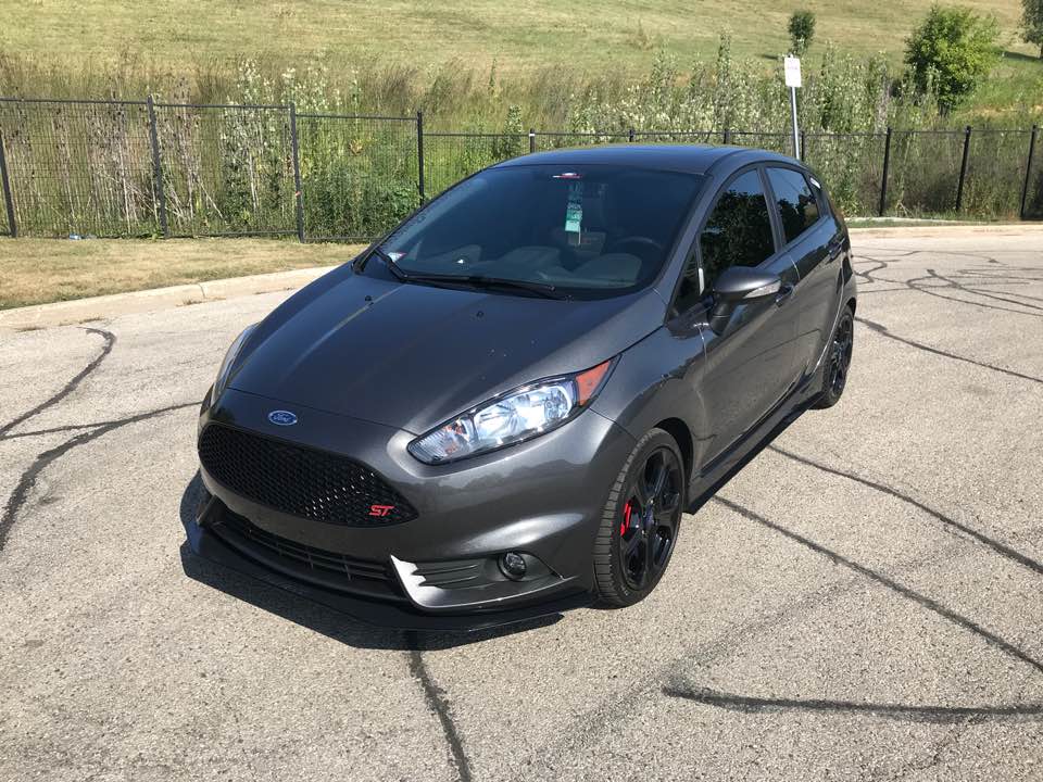 Aerotekk Front Street Splitter for 14-19 Ford Fiesta ST-thumbmail-3