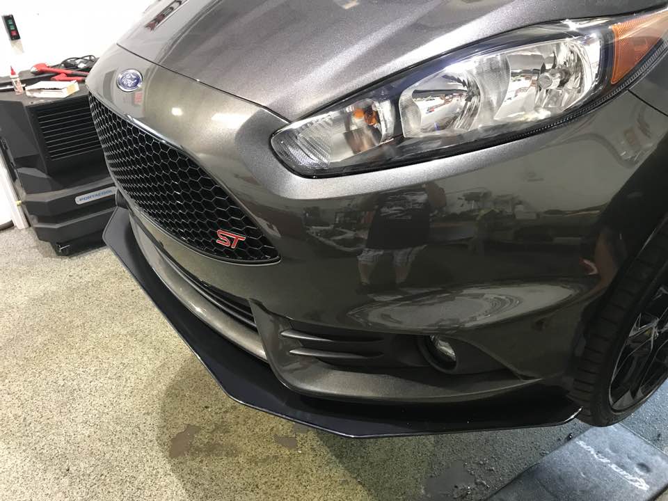 Aerotekk Front Street Splitter for 14-19 Ford Fiesta ST-thumbmail-4