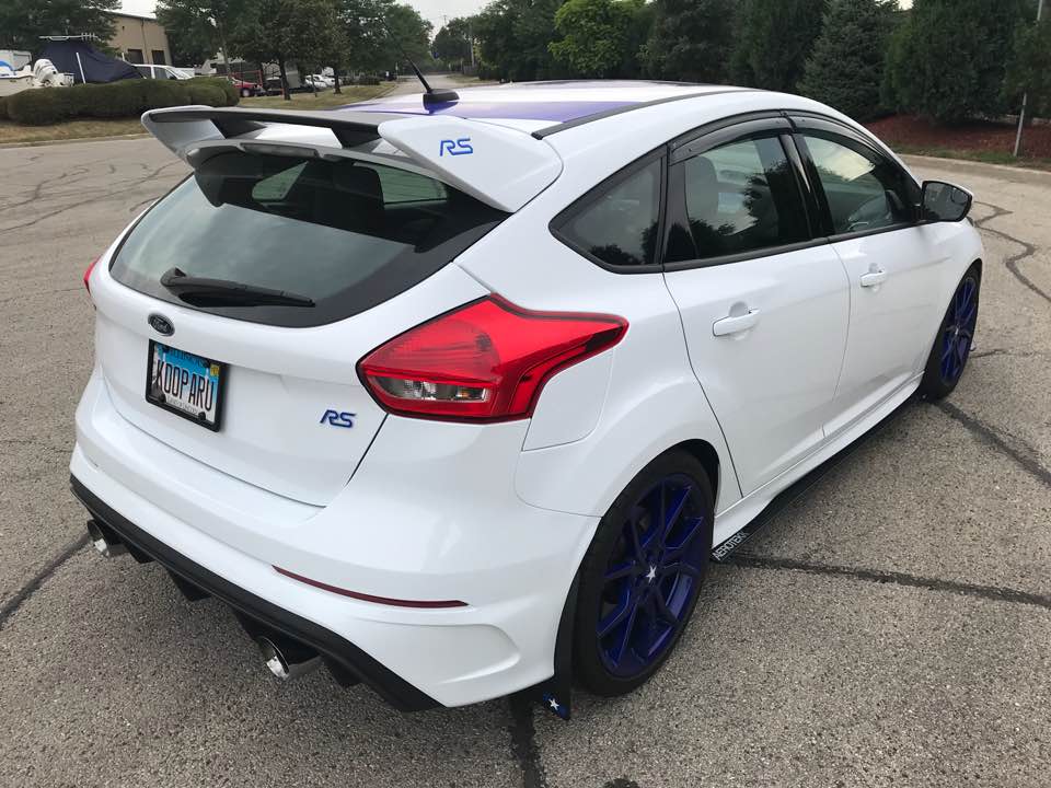 Aerotekk Track Side Splitters for 13-18 Focus ST / RS