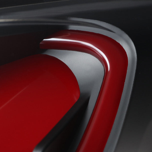 Spec D 2010-2016 Hyundai Genesis Coupe Red Bar Sequential LED Tail Lights (Satin Black Housing/Clear Lens)-thumbmail-5