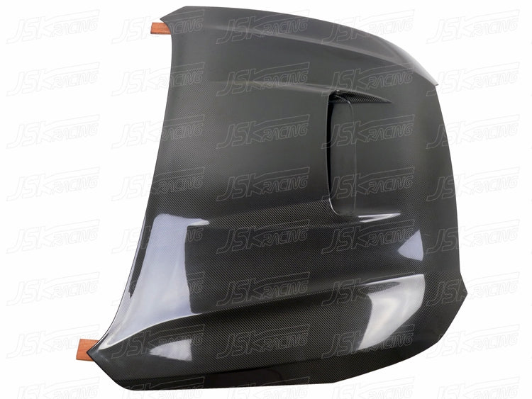 JSK Racing 2013-17 Subaru XV STI Style Carbon Fiber Hood-thumbmail-5