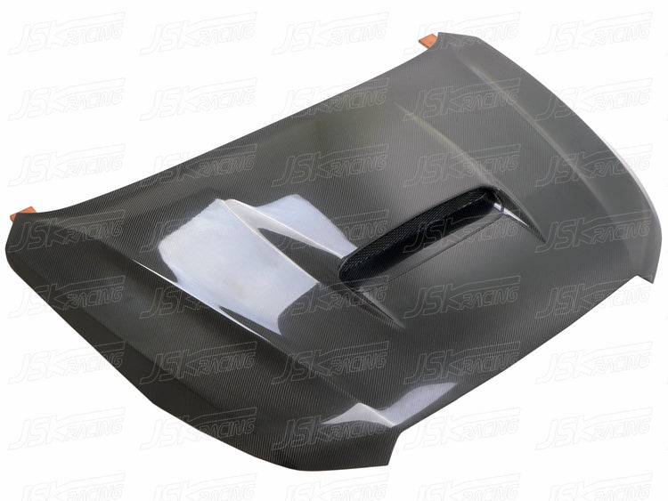 JSK Racing 2013-17 Subaru XV STI Style Carbon Fiber Hood-thumbmail-6