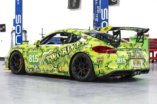 SOUL 15-16 Porsche 981 GT4 / Spyder Race Exhaust - Manual - Slash Cut Signature Satin Tips-thumbmail-8