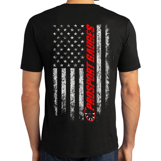 Prosport Prosport Gauges American Flag T shirt