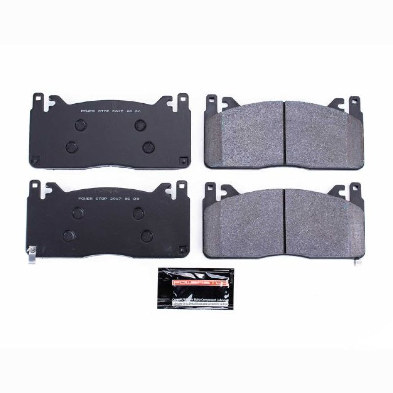 Power Stop 16-19 Ford Mustang Front Track Day Brake Pads-thumbmail-1