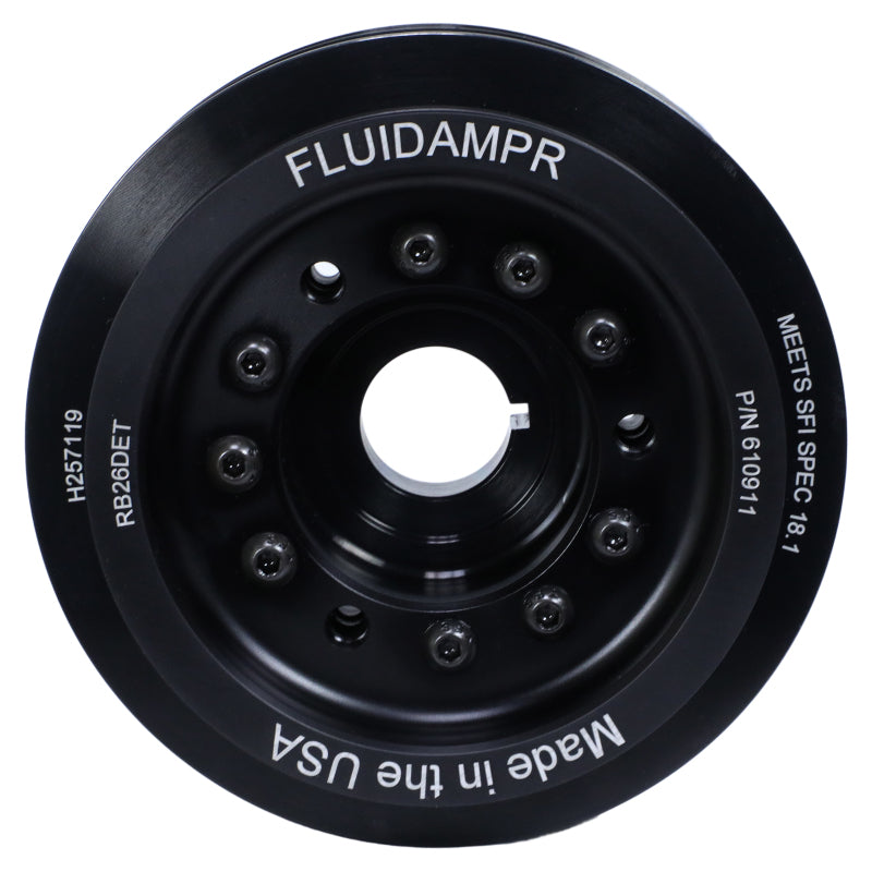 Fluidampr Nissan RB26DET Phase-2 BCNR33 GT-R / BNR-34 GT-R Steel Internally Balanced Damper-thumbmail-9