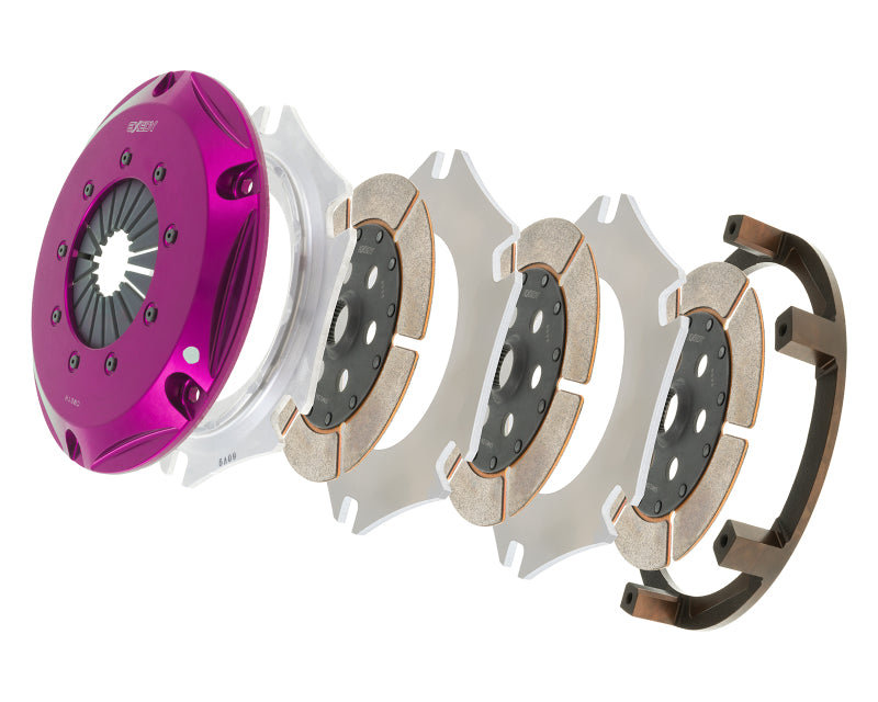 Exedy Universal Builder Series Triple Metallic Clutch Does NOT Incl FW Req. Custom Clutch Actuation-thumbmail-5