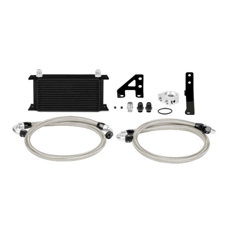 Mishimoto 15 Subaru STI Oil Cooler Kit - Black-thumbmail-2