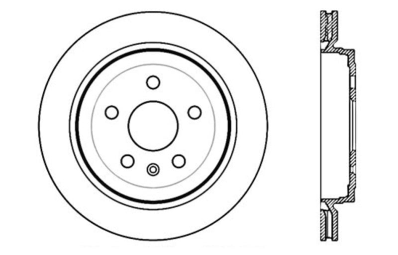 StopTech Slotted & Drilled Sport Brake Rotor-thumbmail-6