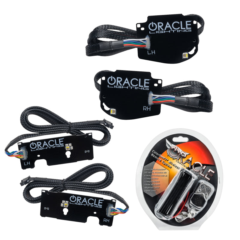 Oracle 19-21 Chevy Camaro SS/RS RGBW+A Headlight DRL Upgrade Kit - ColorSHIFT-thumbmail-1