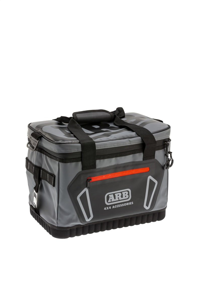 ARB Cooler Bag Charcoal w/ Red Highlights 15in L x 11in W x 9in H Holds 22 Cans-thumbmail-3