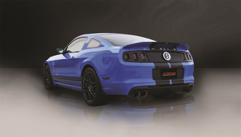 Corsa 13-13 Ford Mustang Shelby GT500 5.8L V8 Black Sport Axle-Back + XO Exhaust-thumbmail-3