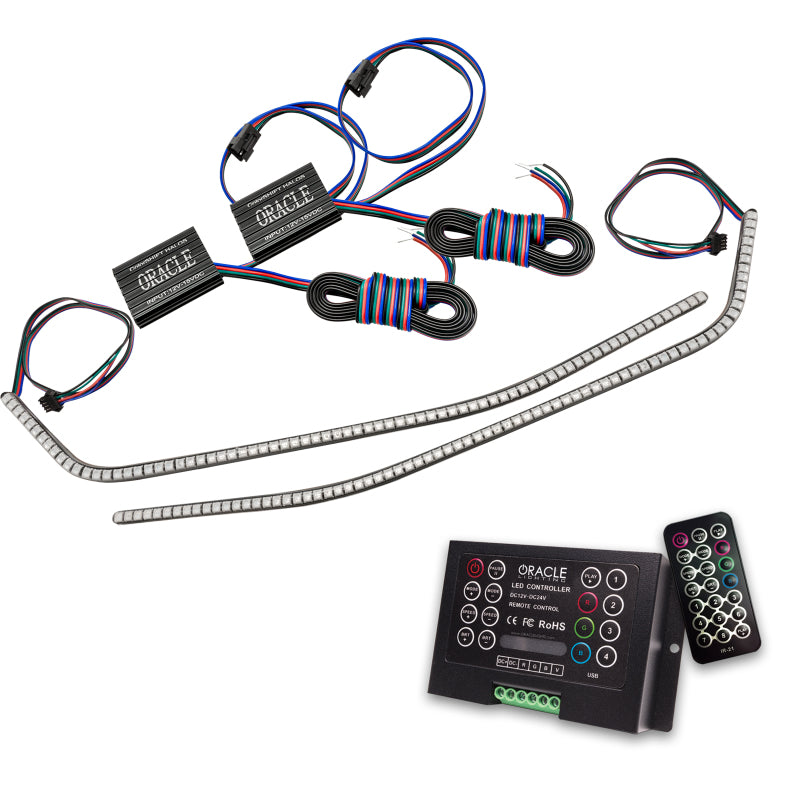 Oracle 16-21 Chevrolet Camaro Surface Mount DRL Modules - ColorSHIFT 2-thumbmail-4