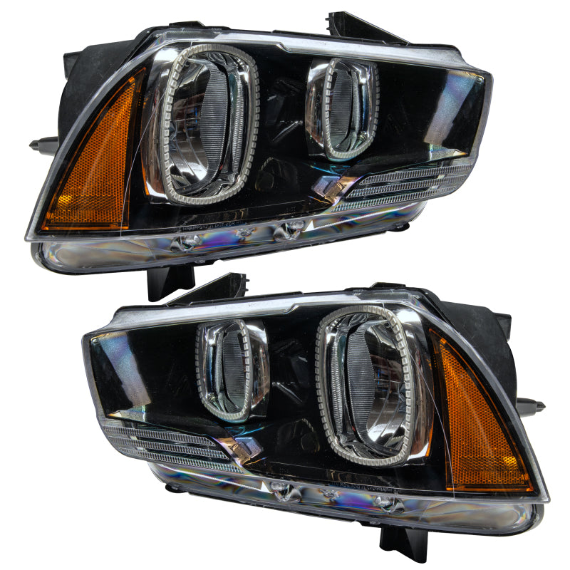 Oracle 11-14 Dodge Charger SMD HL (Non-HID) - ColorSHIFT w/ Simple Controller-thumbmail-3