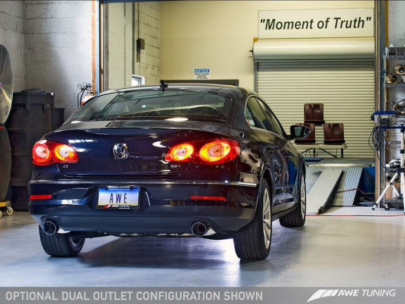 AWE Tuning VW CC Touring Edition Exhaust Dual Outlet - Chrome Silver Tips-thumbmail-5