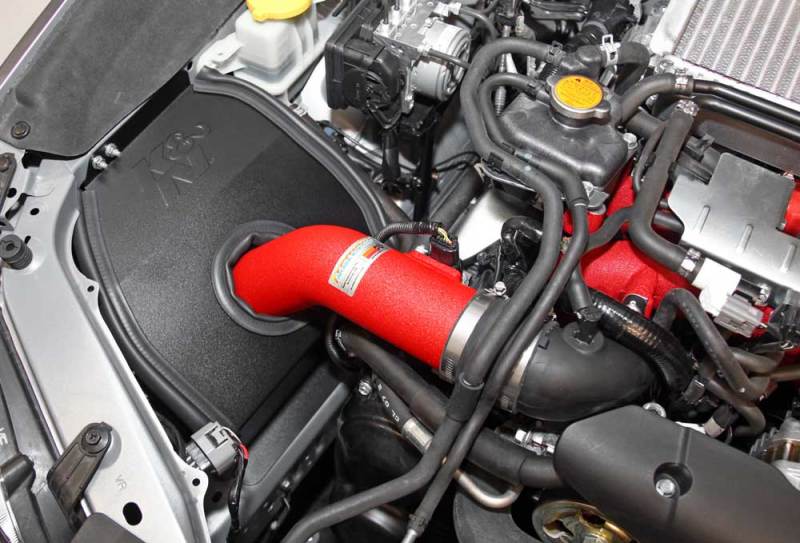 K&N 2015 Subaru WRX-STI 2.5L H4 Red Typhoon Short Ram Intake-thumbmail-4