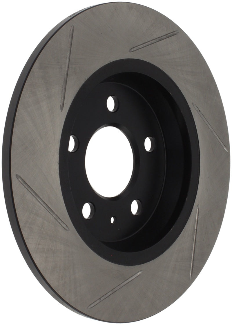 StopTech Power Slot 09-10 Audi A4/A4 Quattro / 08-10 A5 / 10 S4 Rear Left Slotted Rotor-thumbmail-4