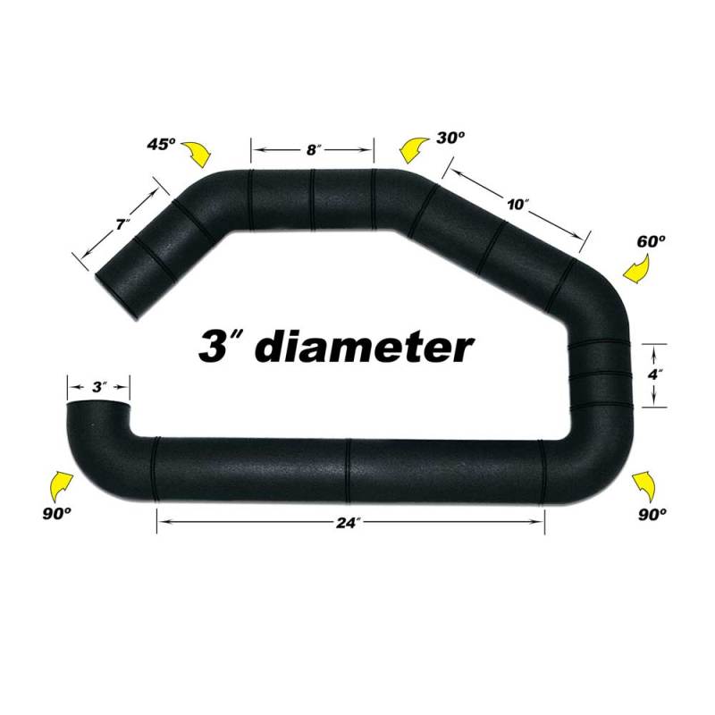 Airaid U-Build-It - 3in Intake Tube-thumbmail-1